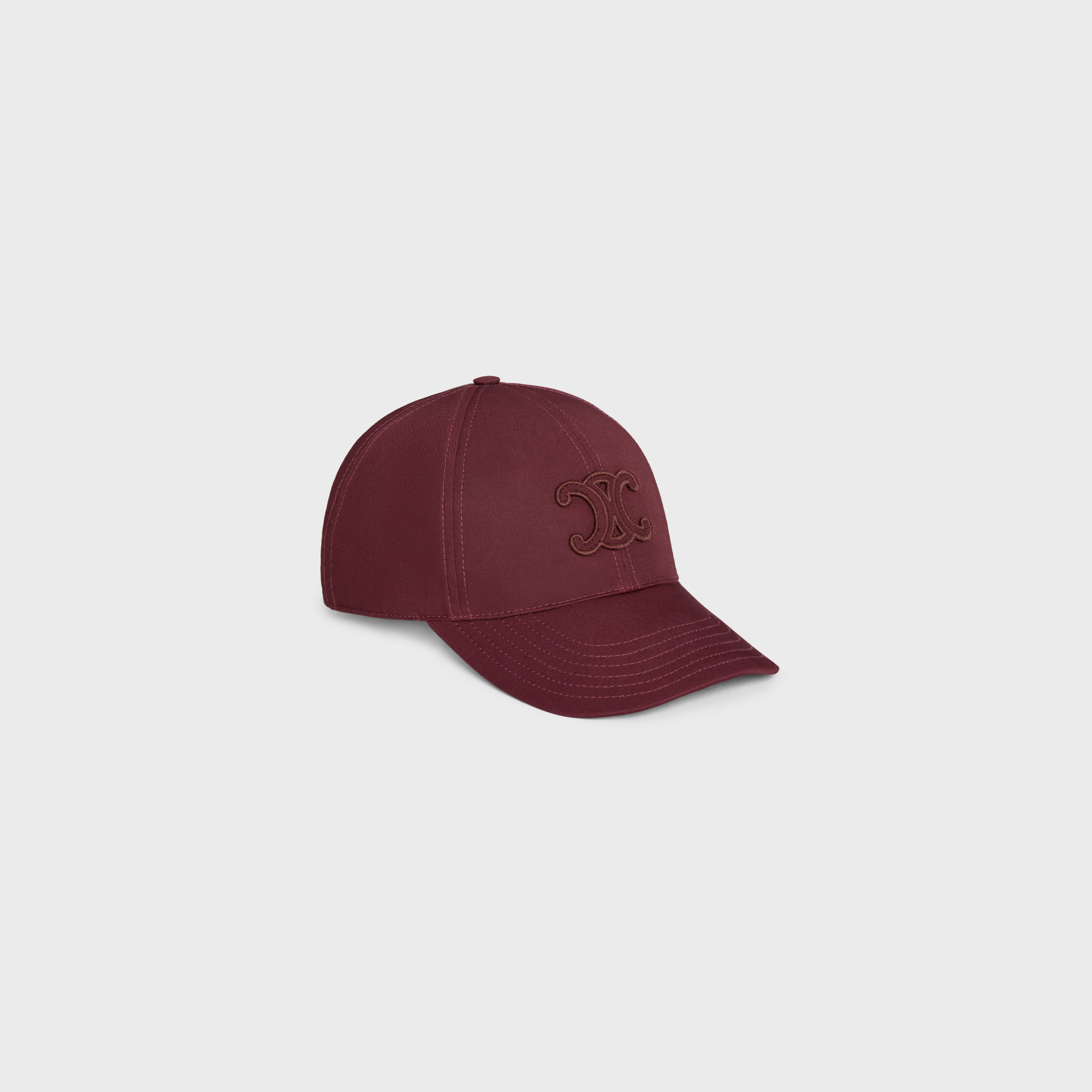 triomphe baseball cap in cotton - 1