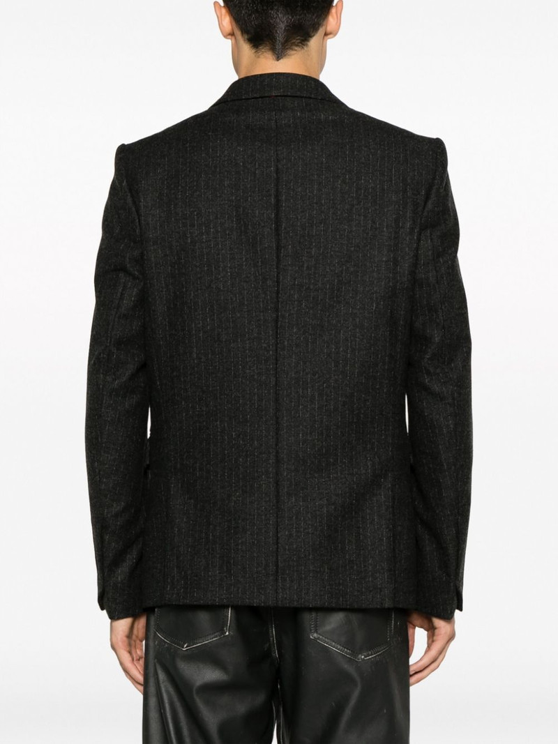Viks striped single-breasted blazer 5
