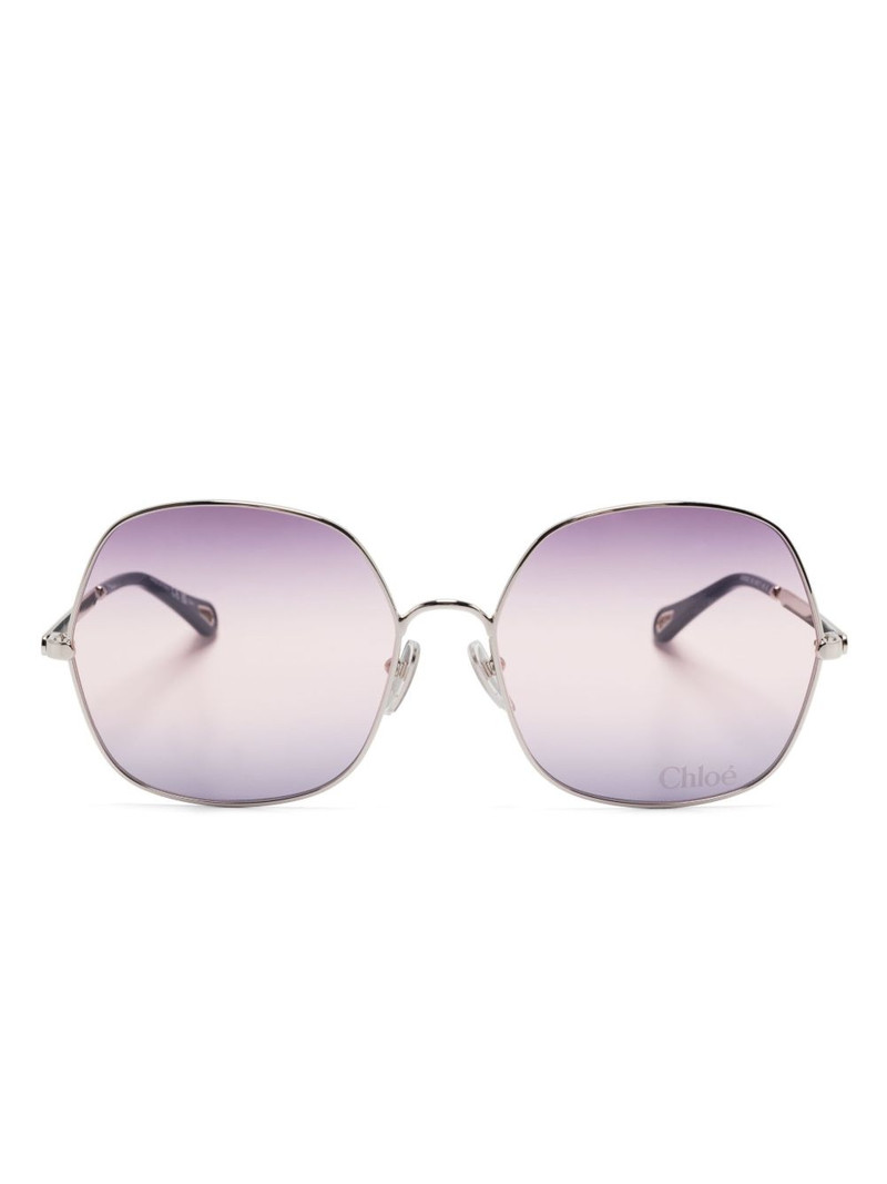 oversize-frame sunglasses 1