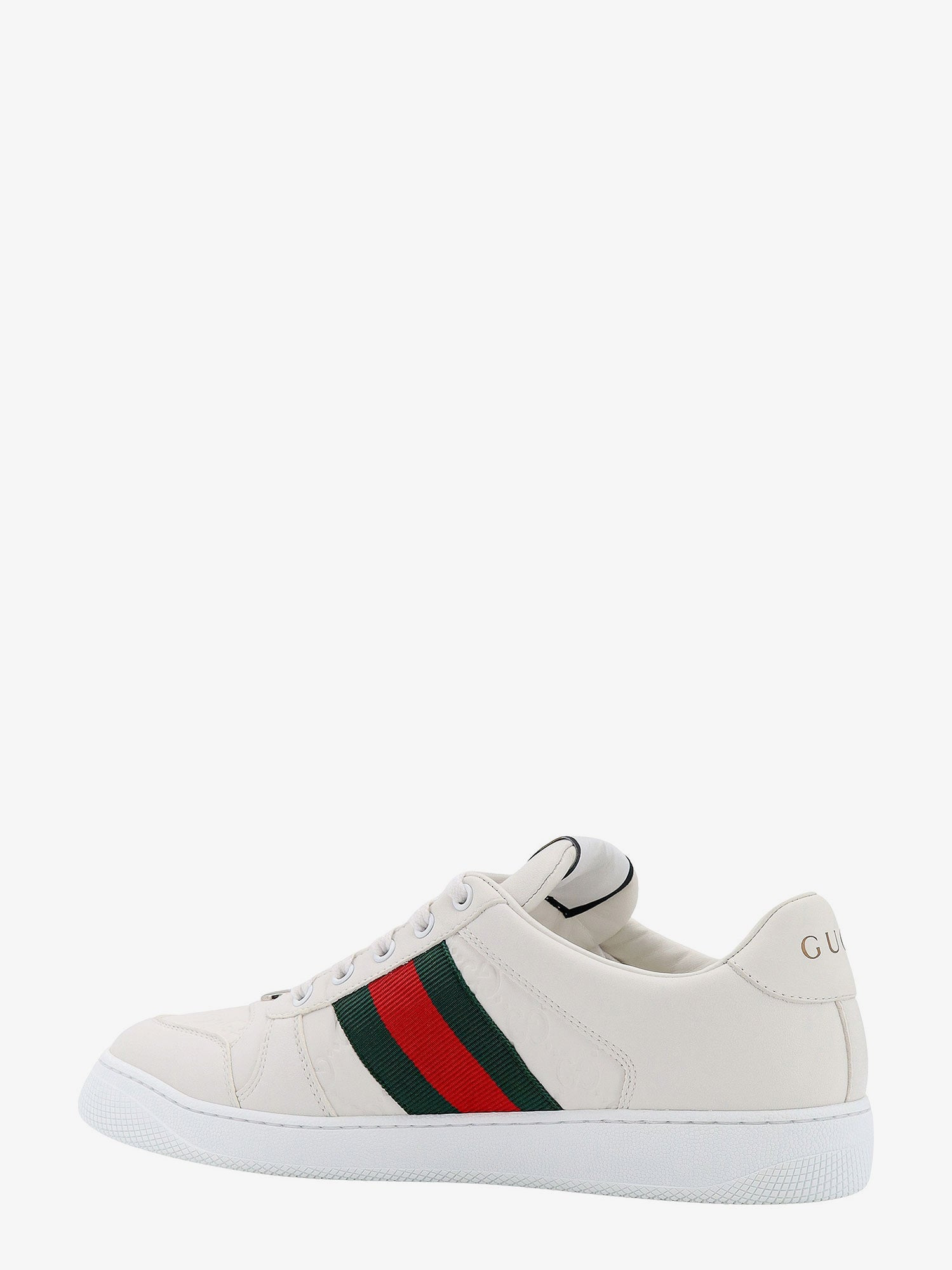 Gucci Screener Low-Top Leather Sneakers - 3