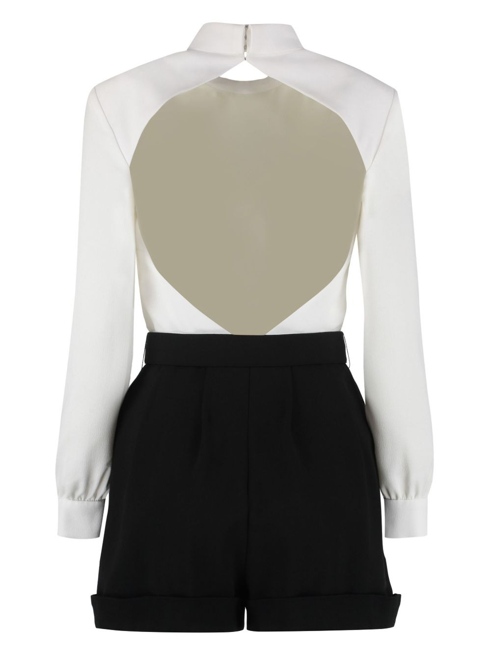 backless playsuit - 2