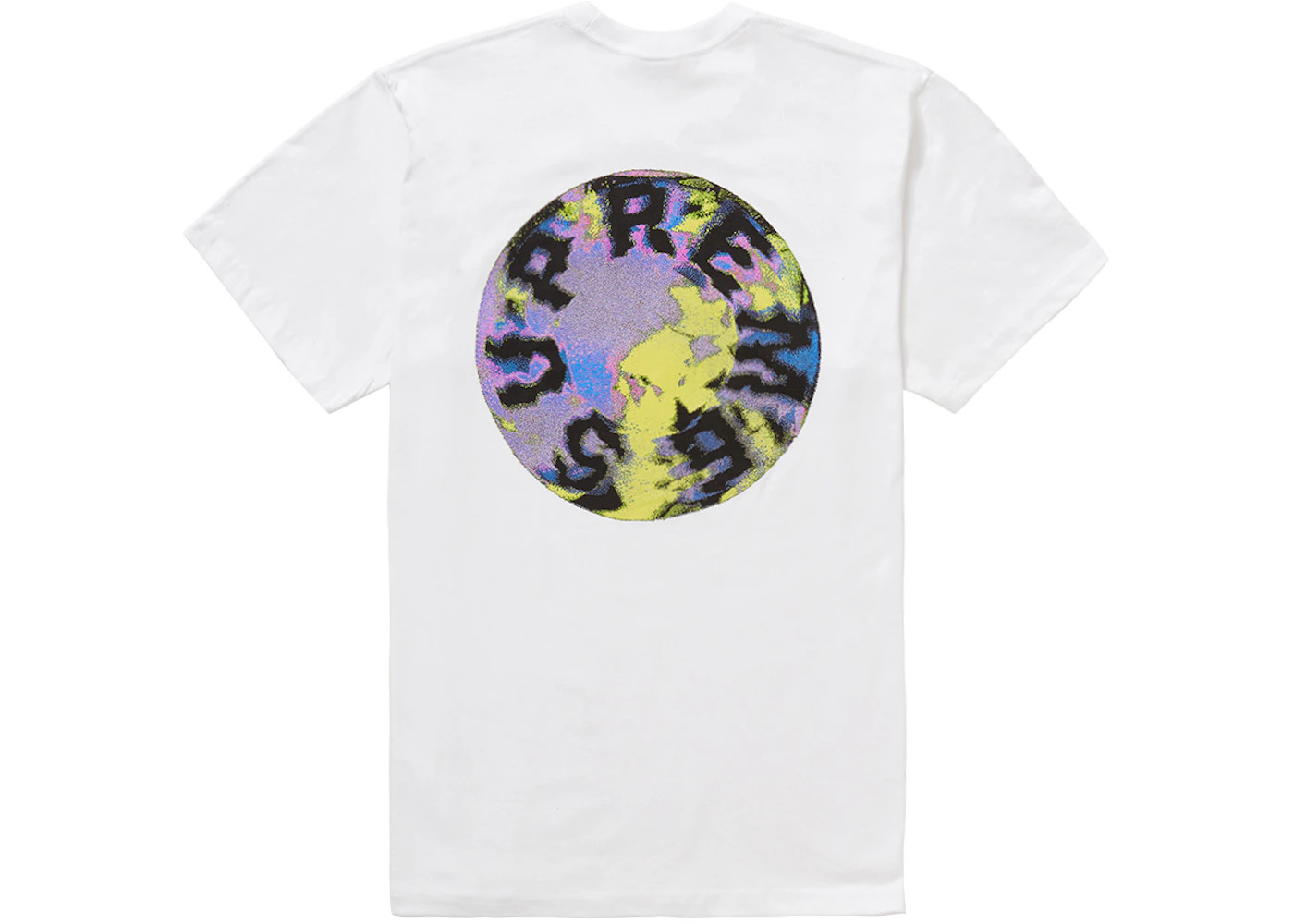 Supreme Marble Tee White - 1