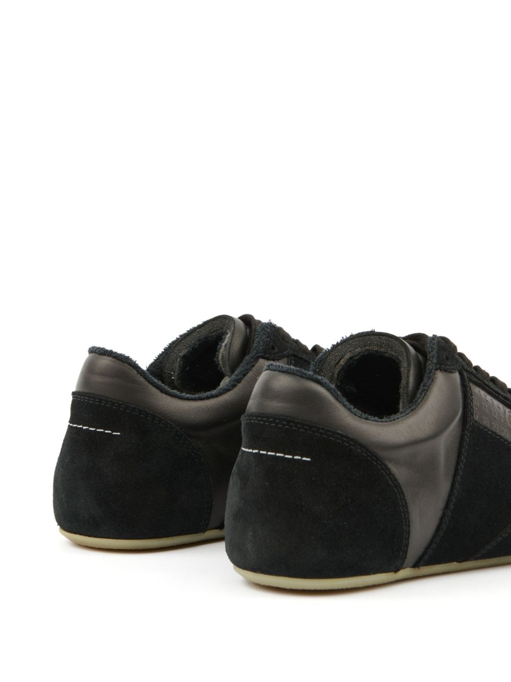 leather sneakers - 4