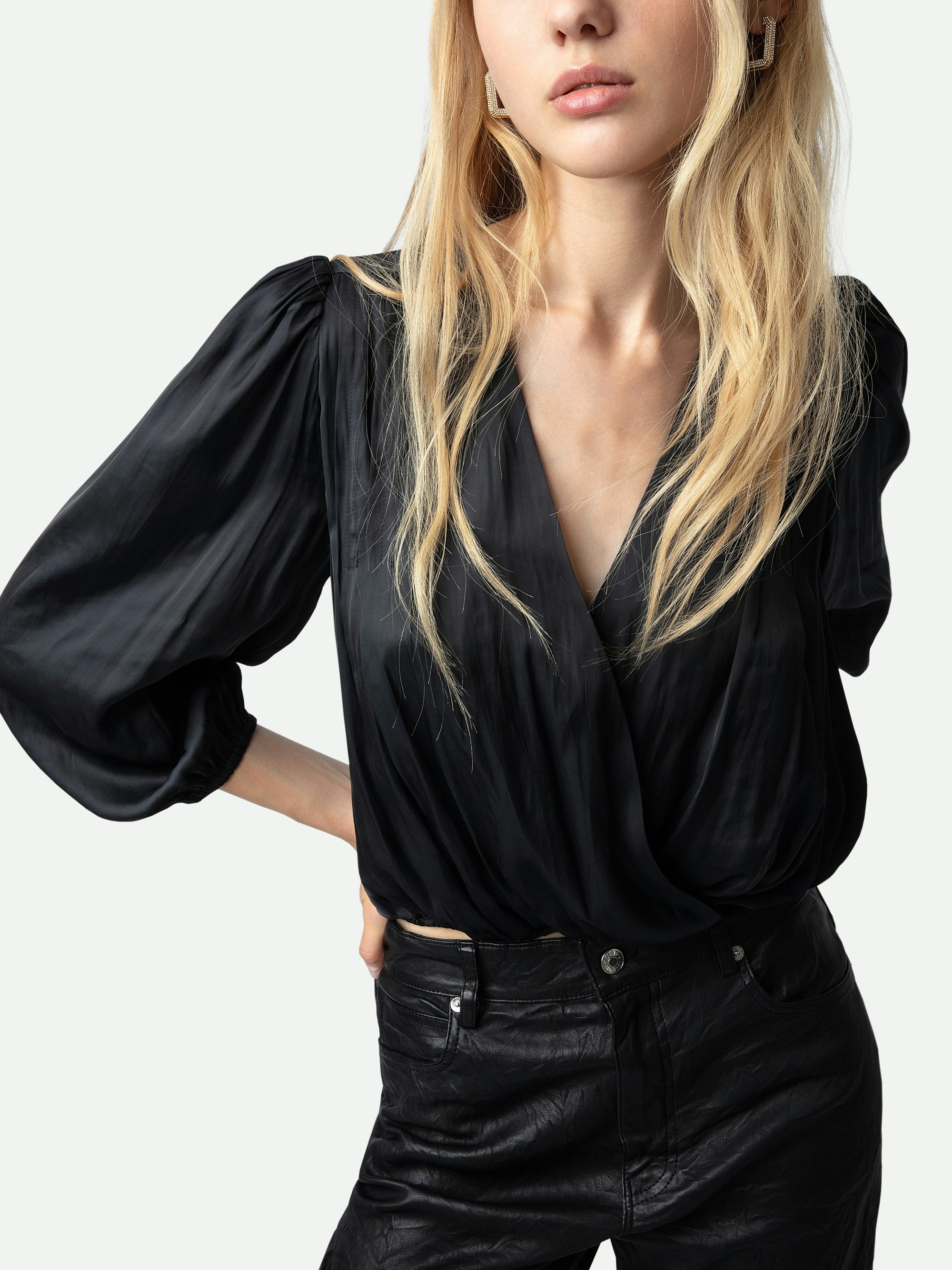 Tyfon Satin Top - 5