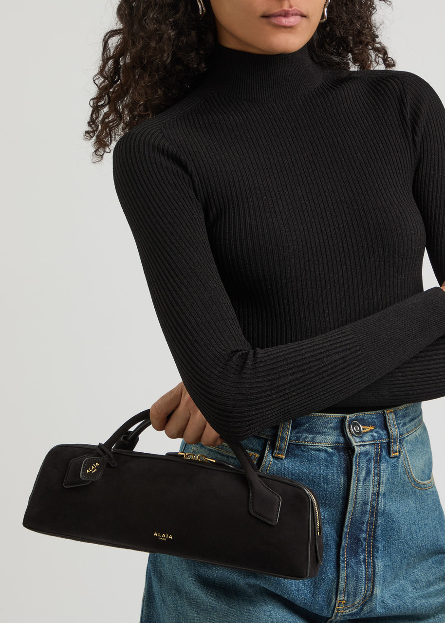 Alaïa Le Teckel Suede Clutch - 5