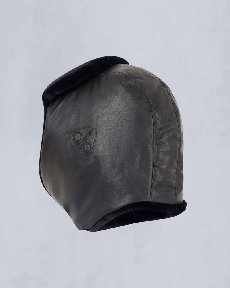 ARCTIC SHEARLING-LEATHER PILOT HAT 3