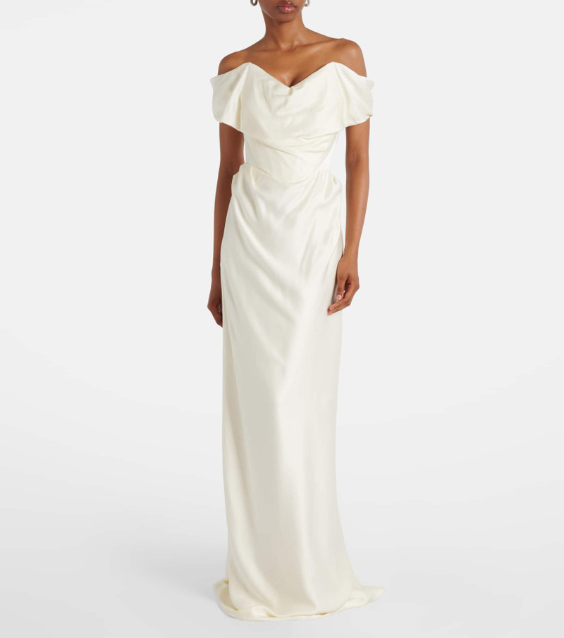 Vivienne Westwood Bridal Nova Cocotte satin corset gown outlook