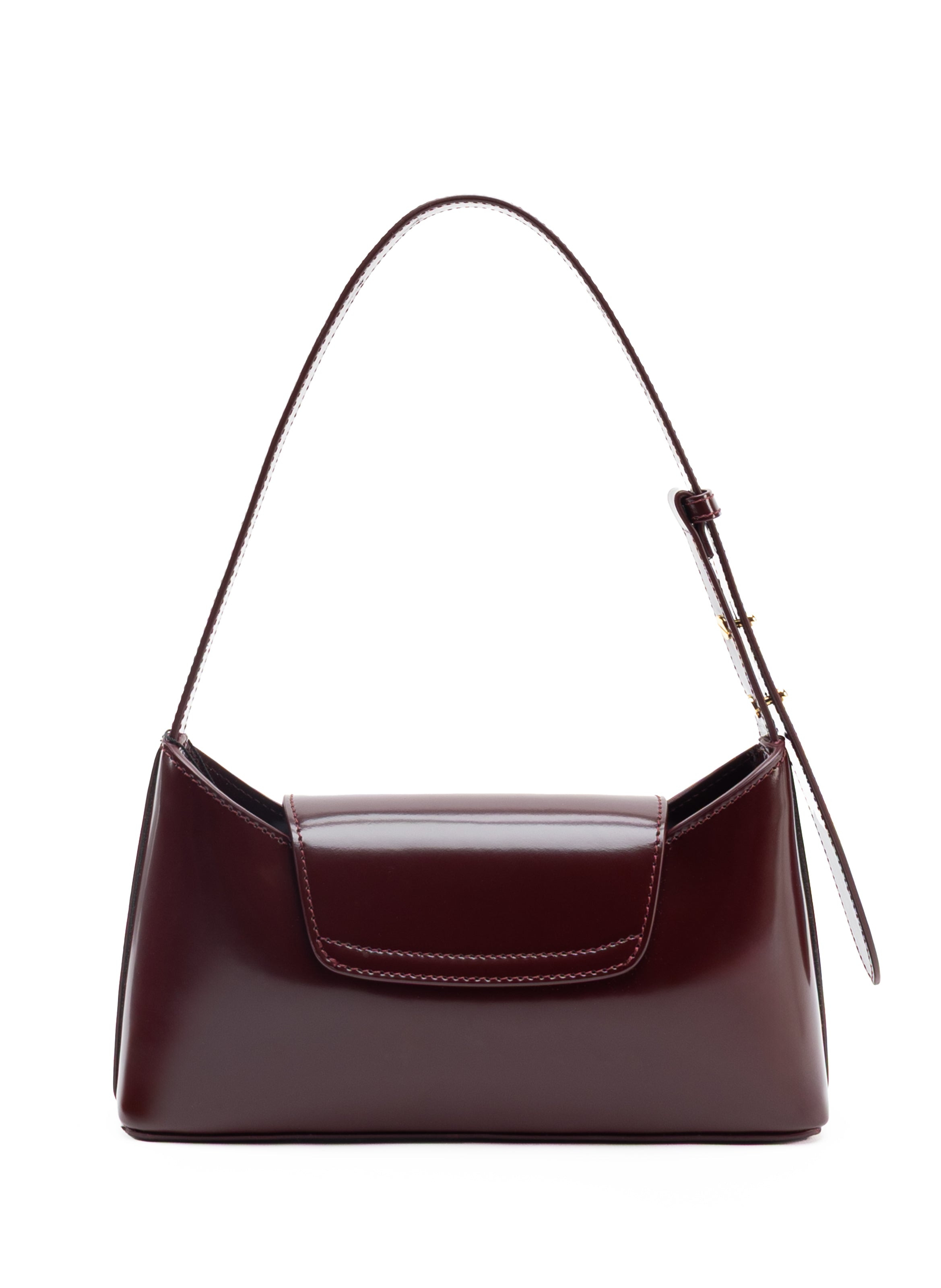 Envelope Patent Leather Wine - 4