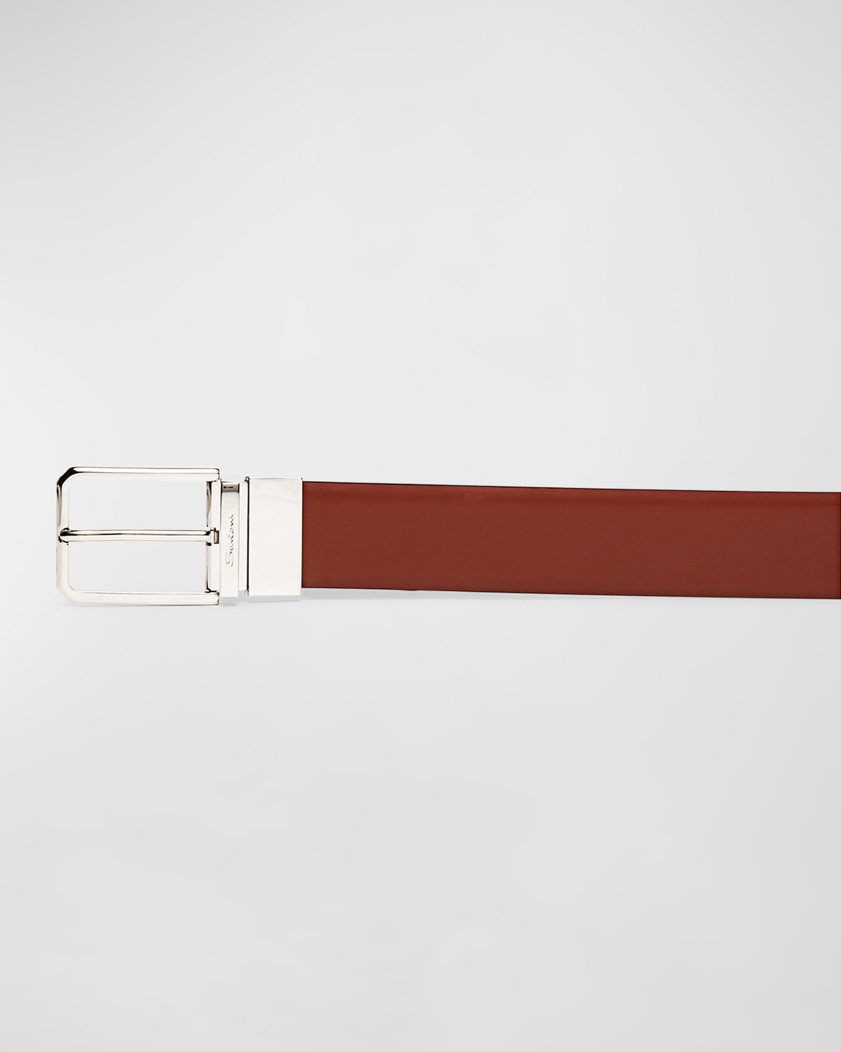 Men's Reversible Leather Belt - 3