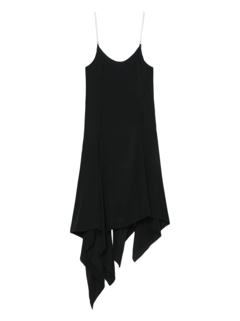 twist-detail asymmetric minidress - 6