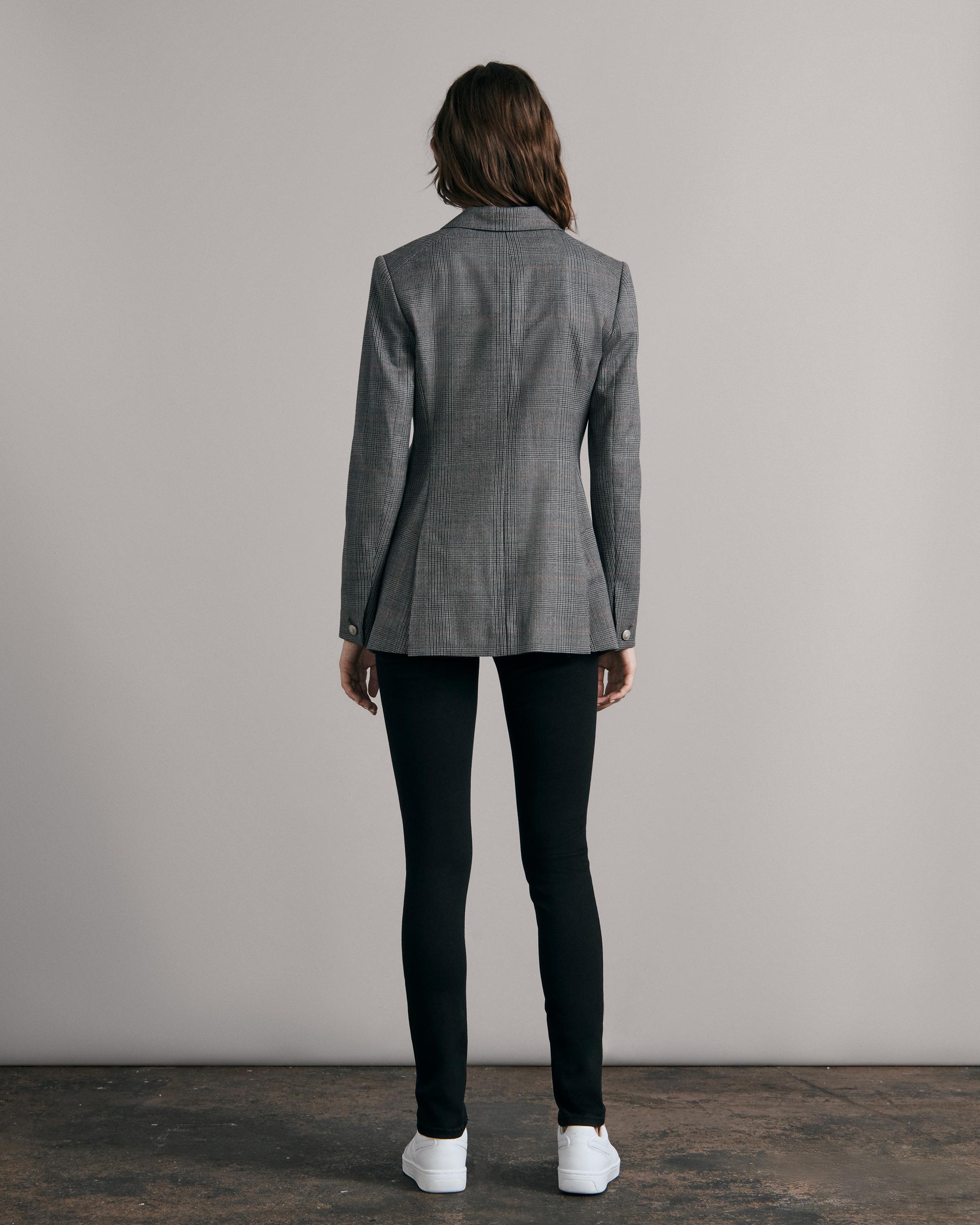 Bianca Check Wool Blazer
Relaxed Fit Blazer - 3