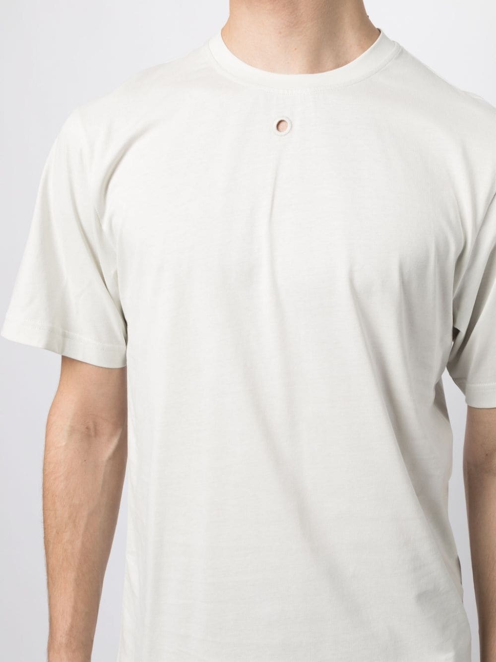 round-neck cotton T-shirt - 5