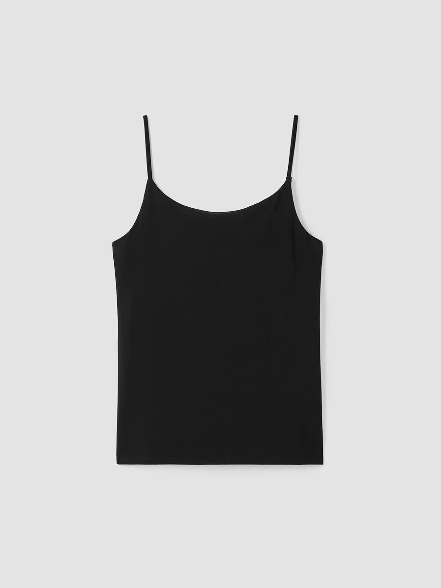 Pima Cotton Stretch Jersey Cami - 1