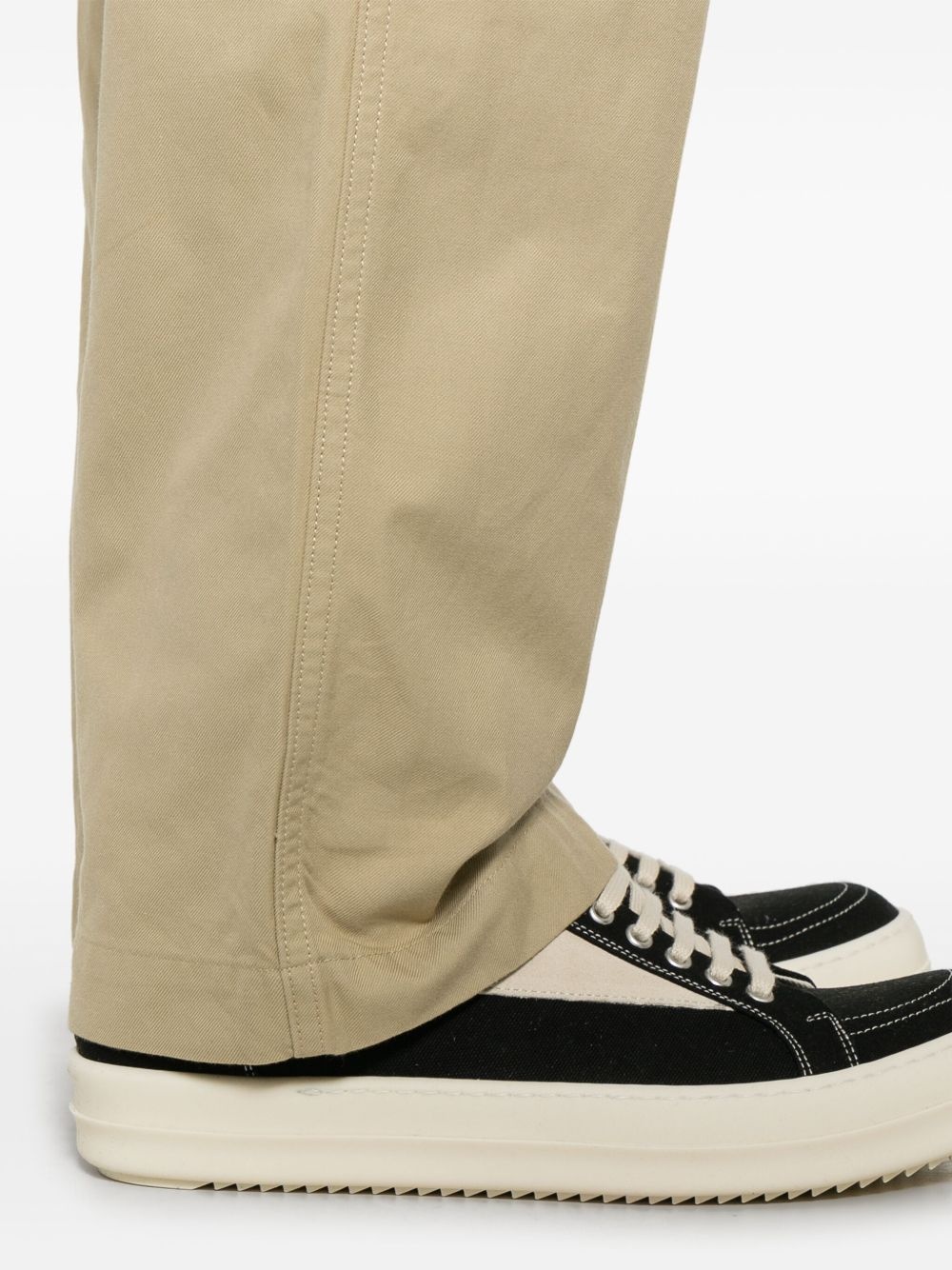 wide-leg chinos - 5