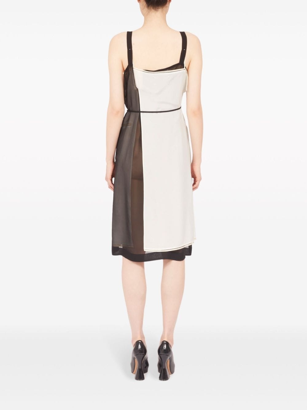 Freeze-frame silk dress - 5