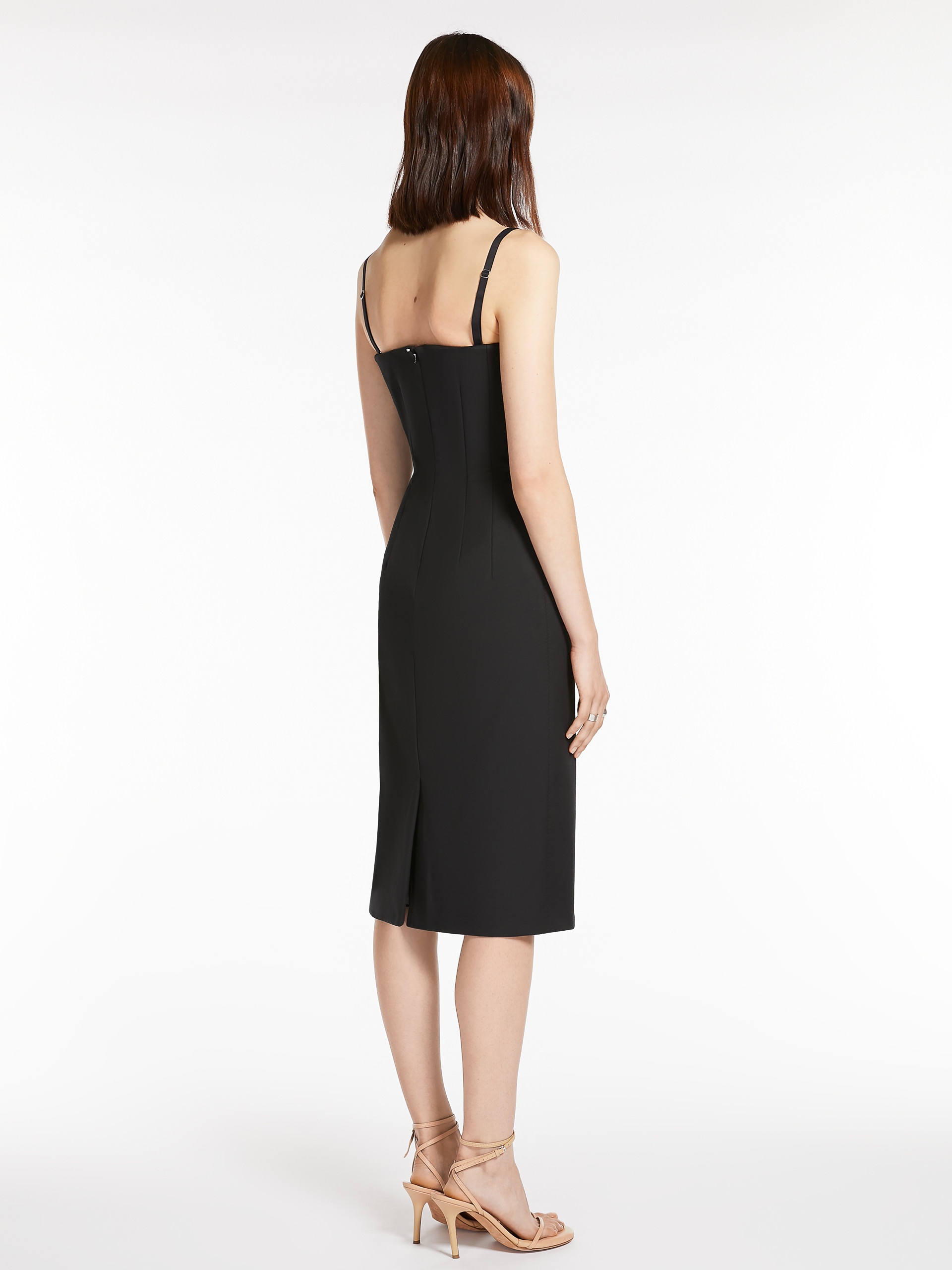 EDITTA Double-faced cotton bustier dress - 4