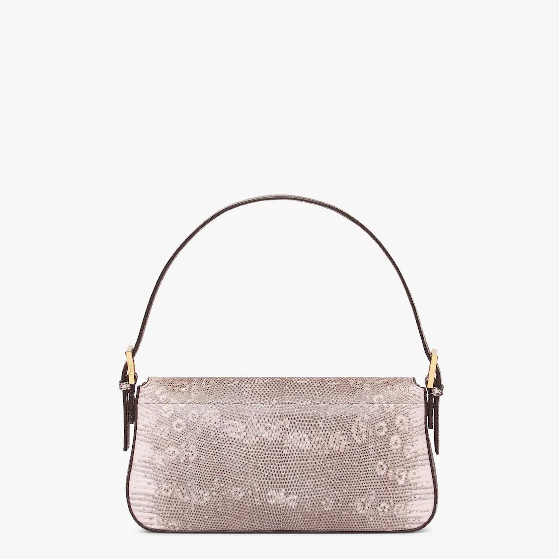 Pink lizard leather Re-Edition bag - 3