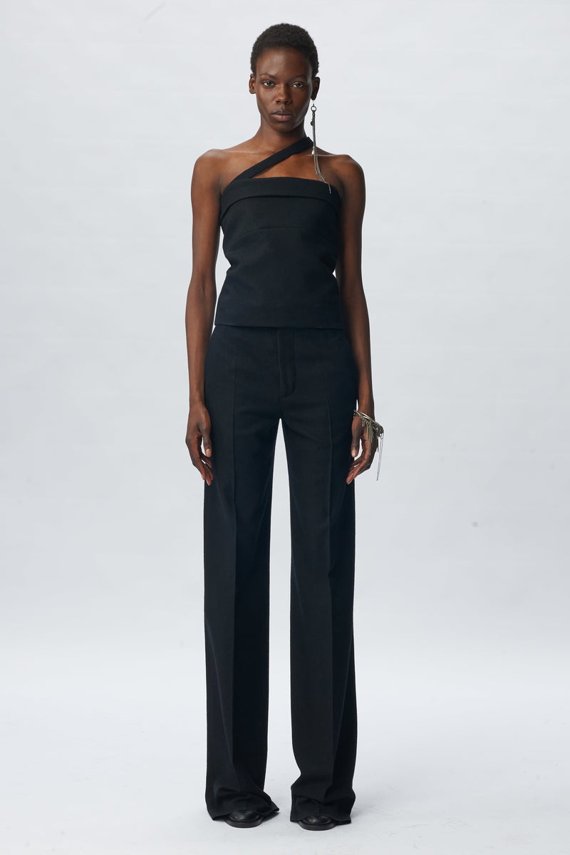Ann Demeulemeester Maaike Flared Leg Comfort Trousers
