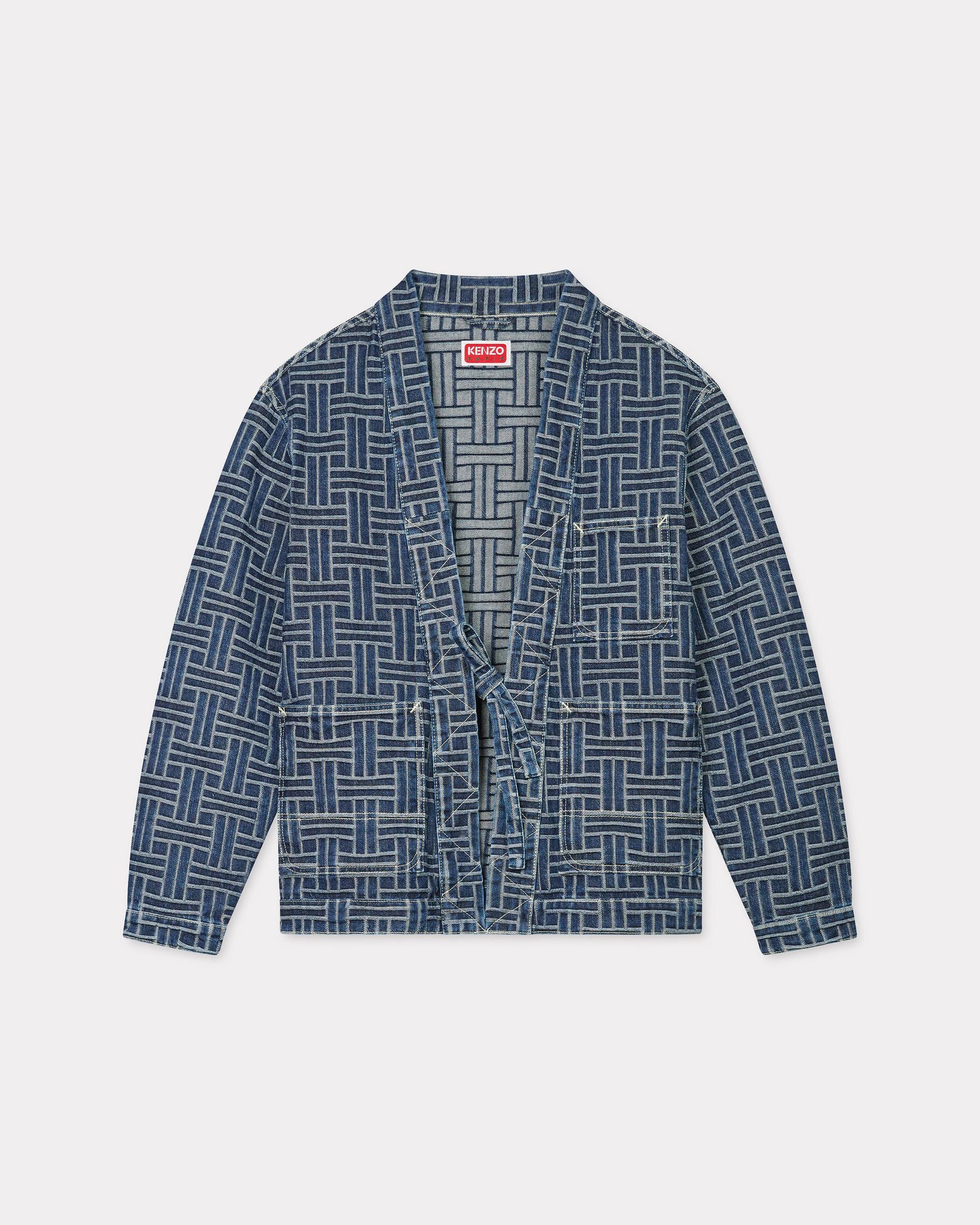 'KENZO Weave' kimono in japanese denim - 1