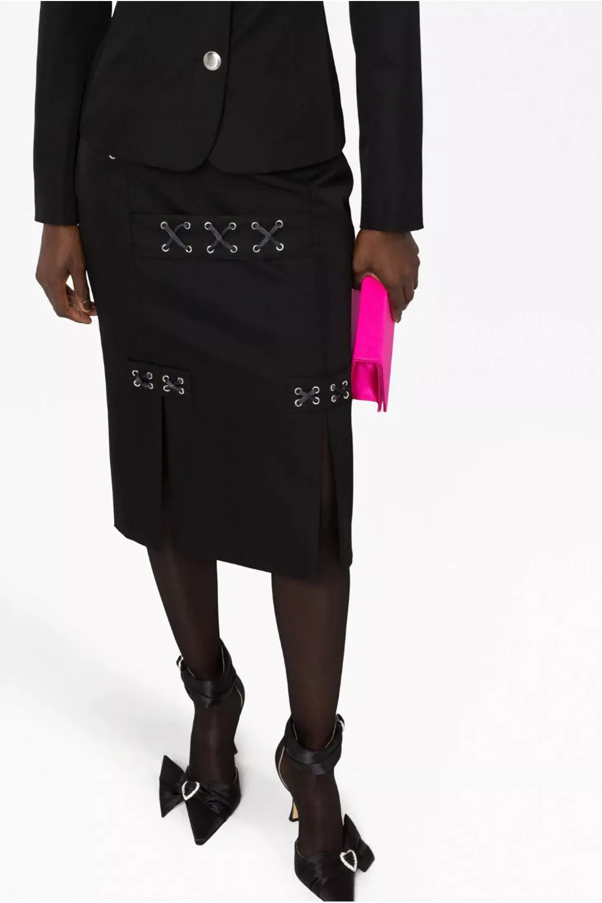 Lace-up skirt - 2