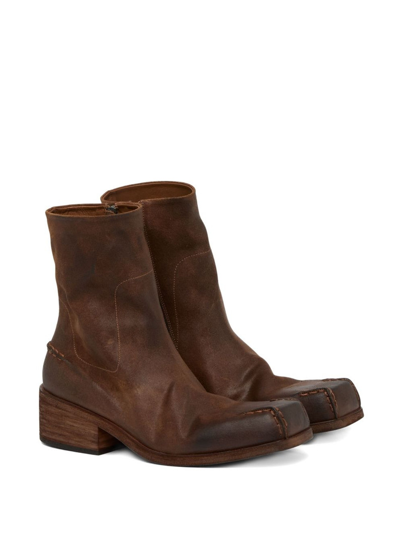 Marsèll leather ankle boots outlook
