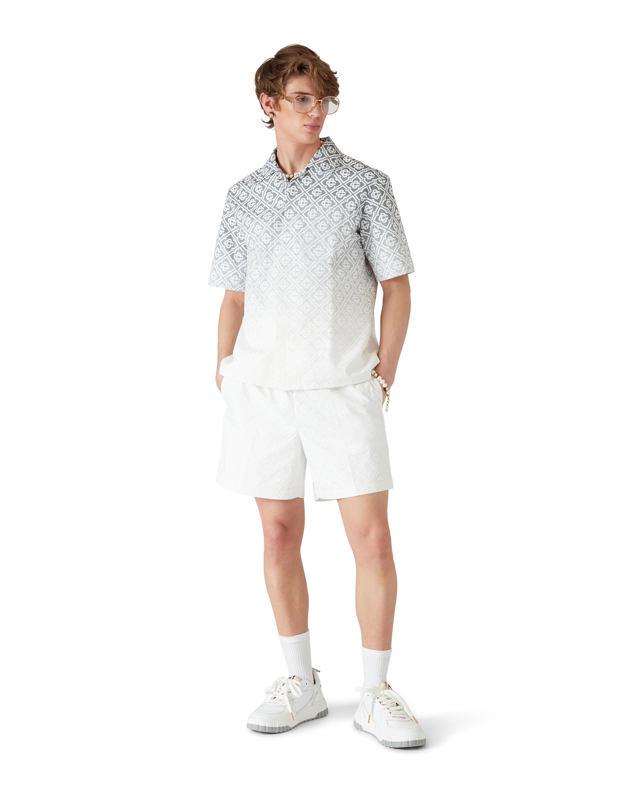 Puff Monogram Shorts | Casablanca Paris - 2