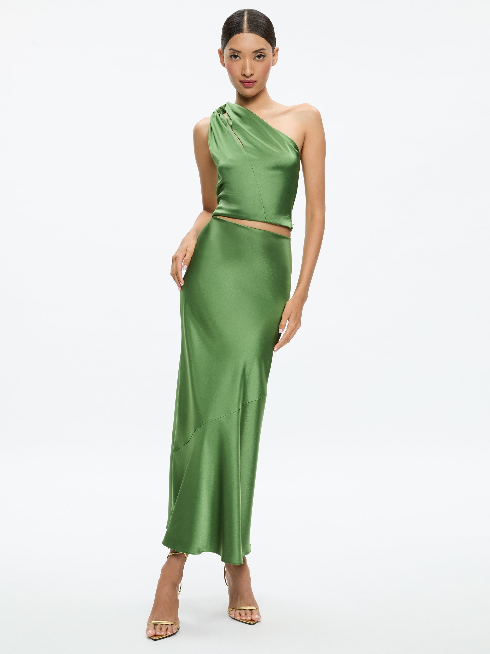 TERESE ANKLE LENGTH SLIP SKIRT - 3