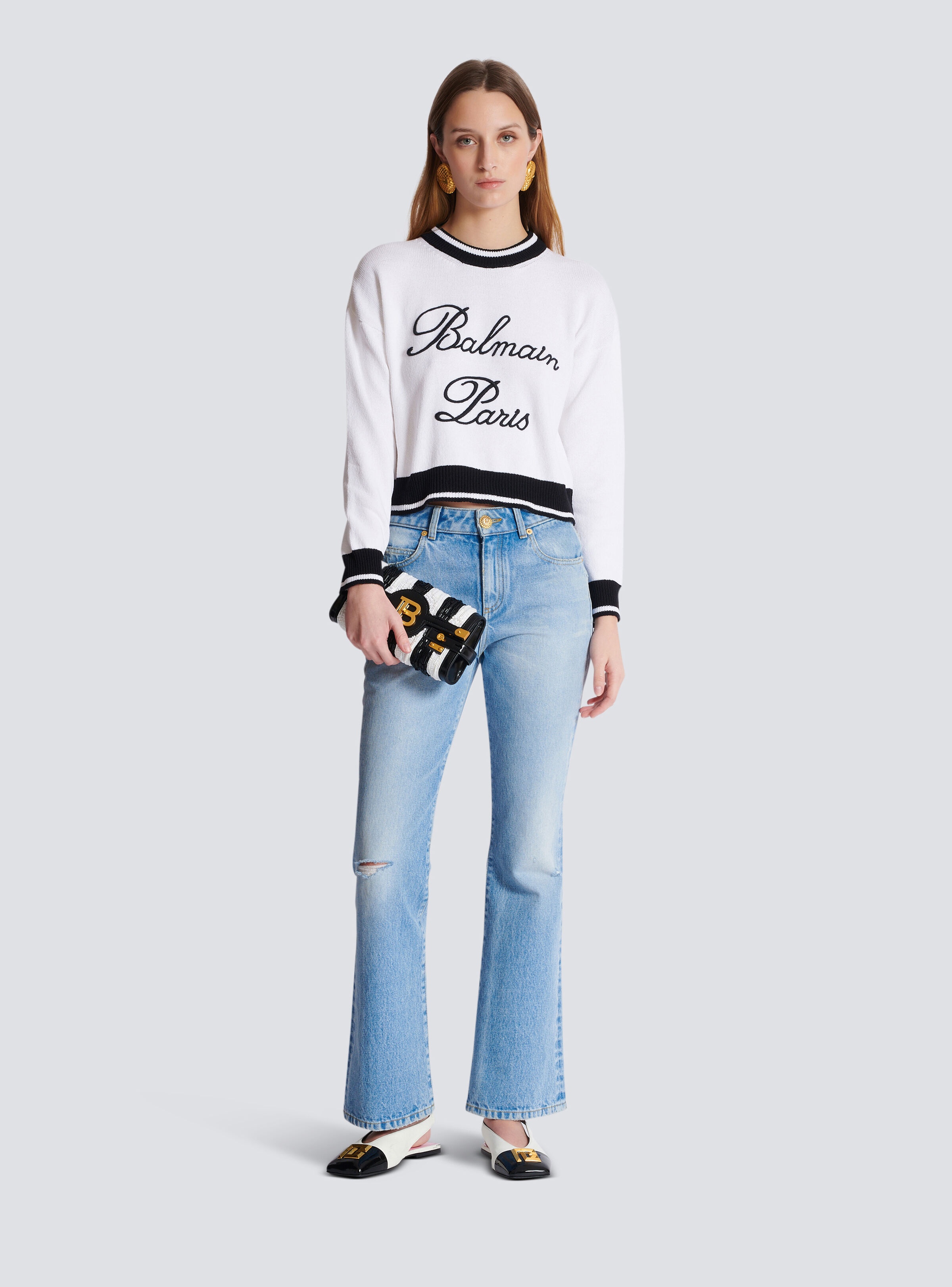 Balmain Signature knit jumper - 2