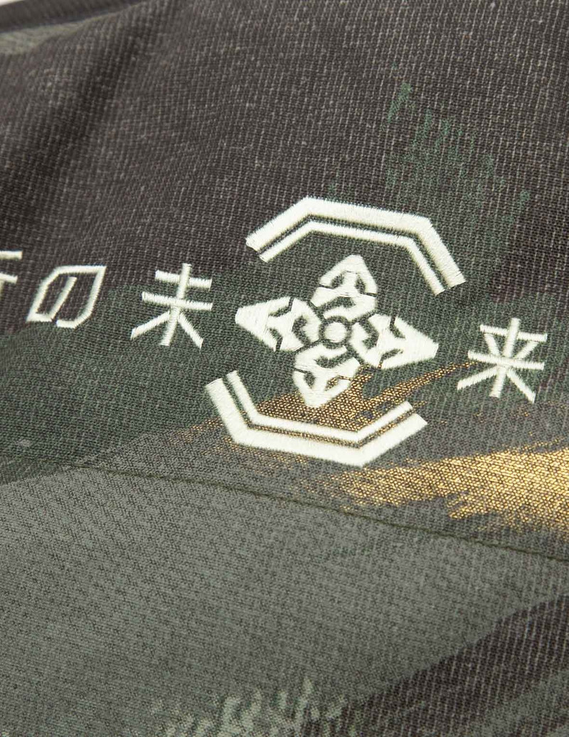 Brush Camouflage Print Padded Jacket 7