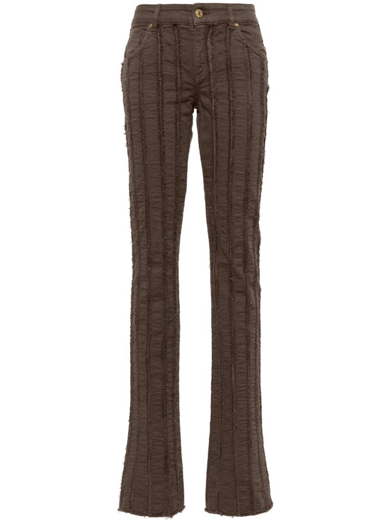 striped straight-leg trousers 1