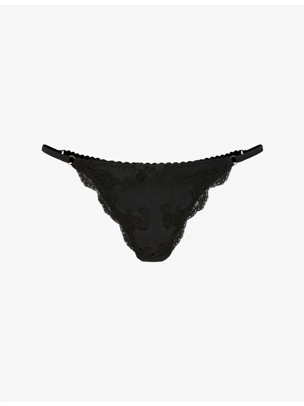 Molly Silk-Satin Thong - 1