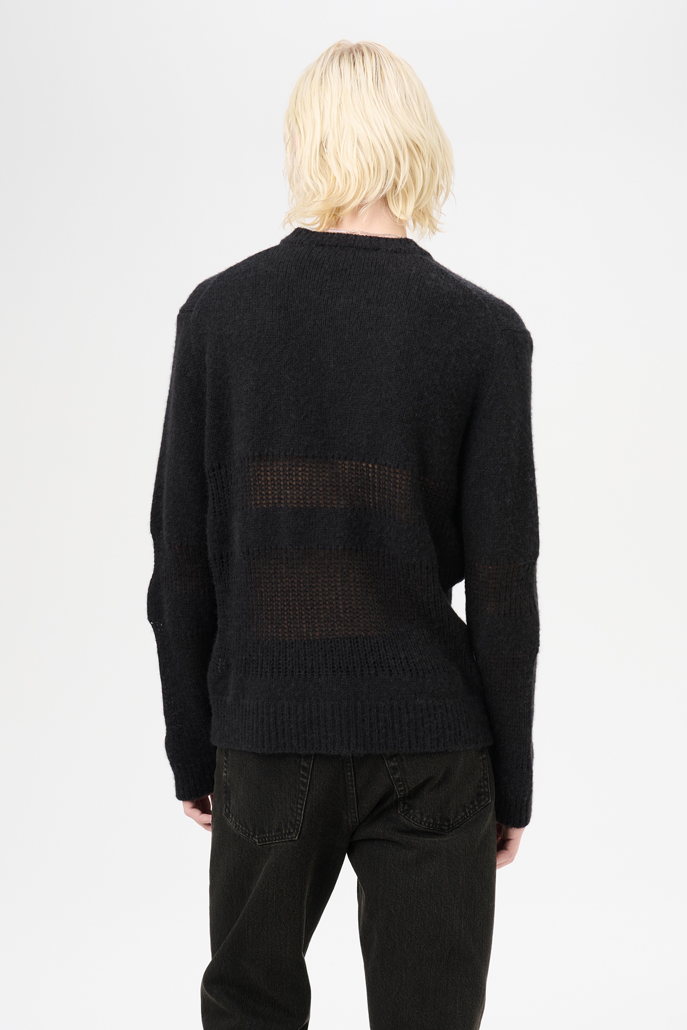 Opa Cardigan Licorice Misty Alpaca - 5