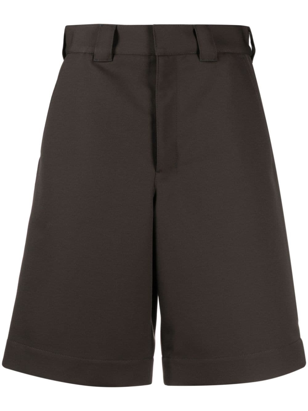 wide-leg Bermuda shorts - 1