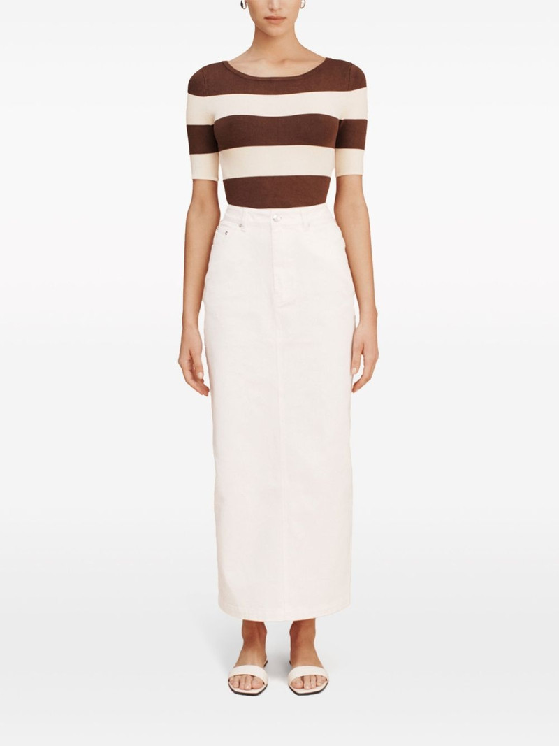 POSSE Harvey denim skirt outlook