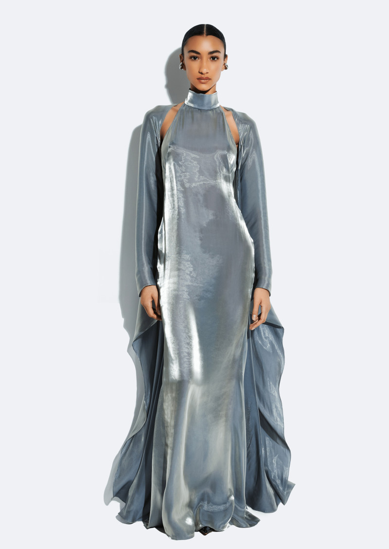 Metallic Organza Caftan 1