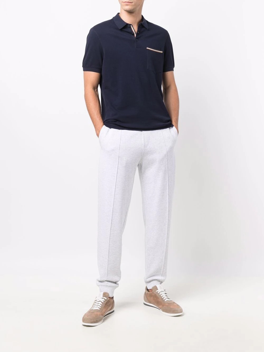 drawstring-waist track pants - 2