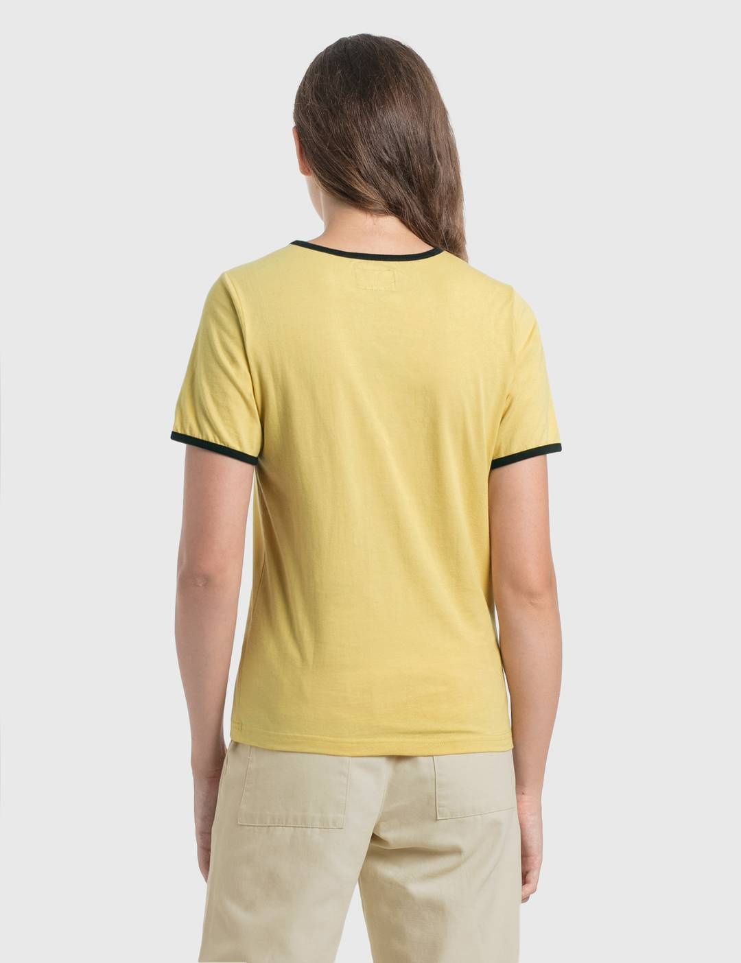 Contrast Binding T-Shirt - 2