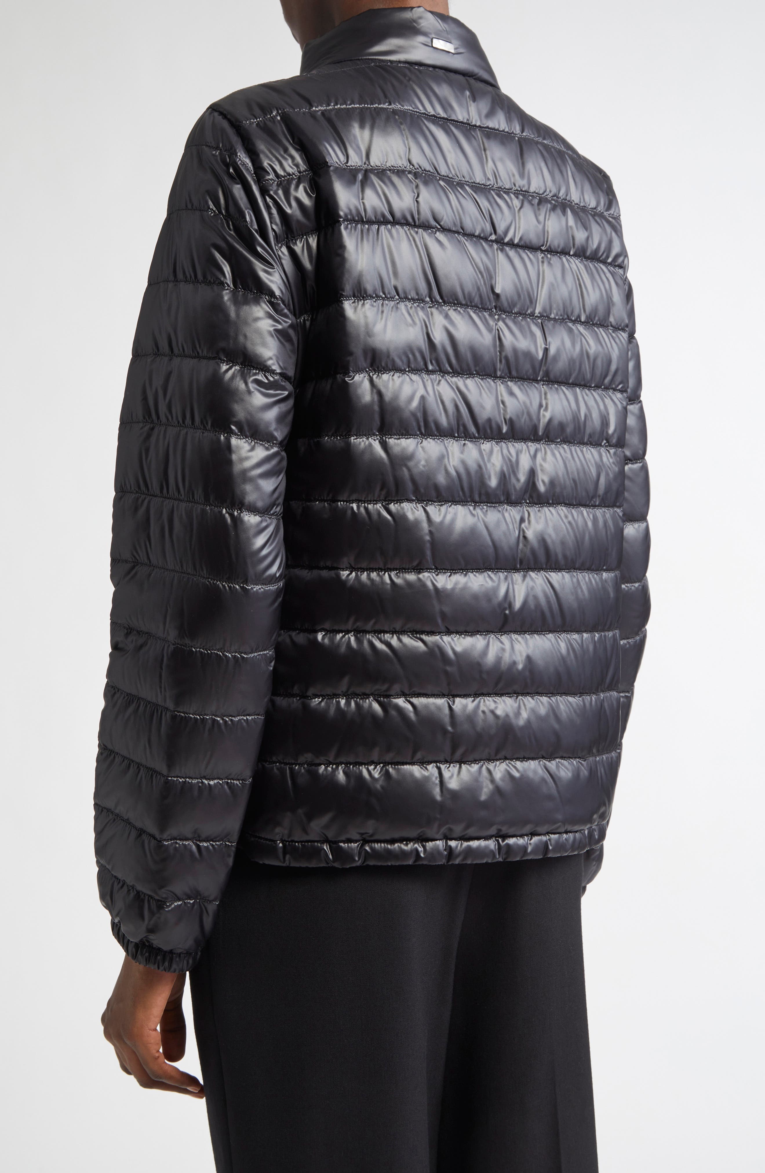 Herno Shiny Down Puffer Jacket in Black at Nordstrom - 2