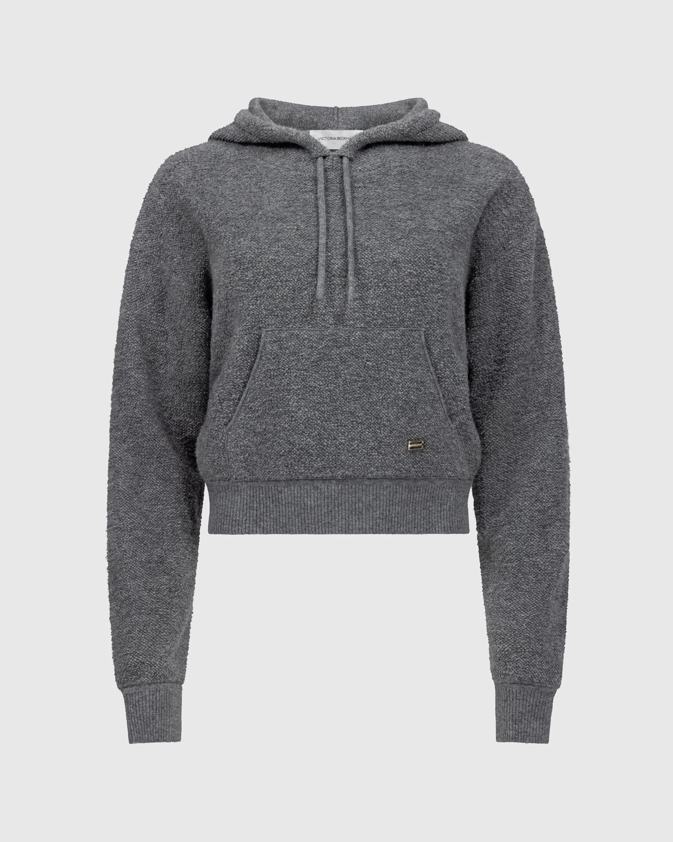 Lana Hoodie In Mid Grey - 1