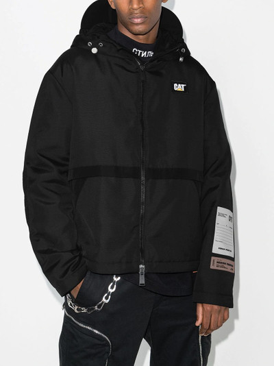 Heron Preston x Cat padded jacket outlook