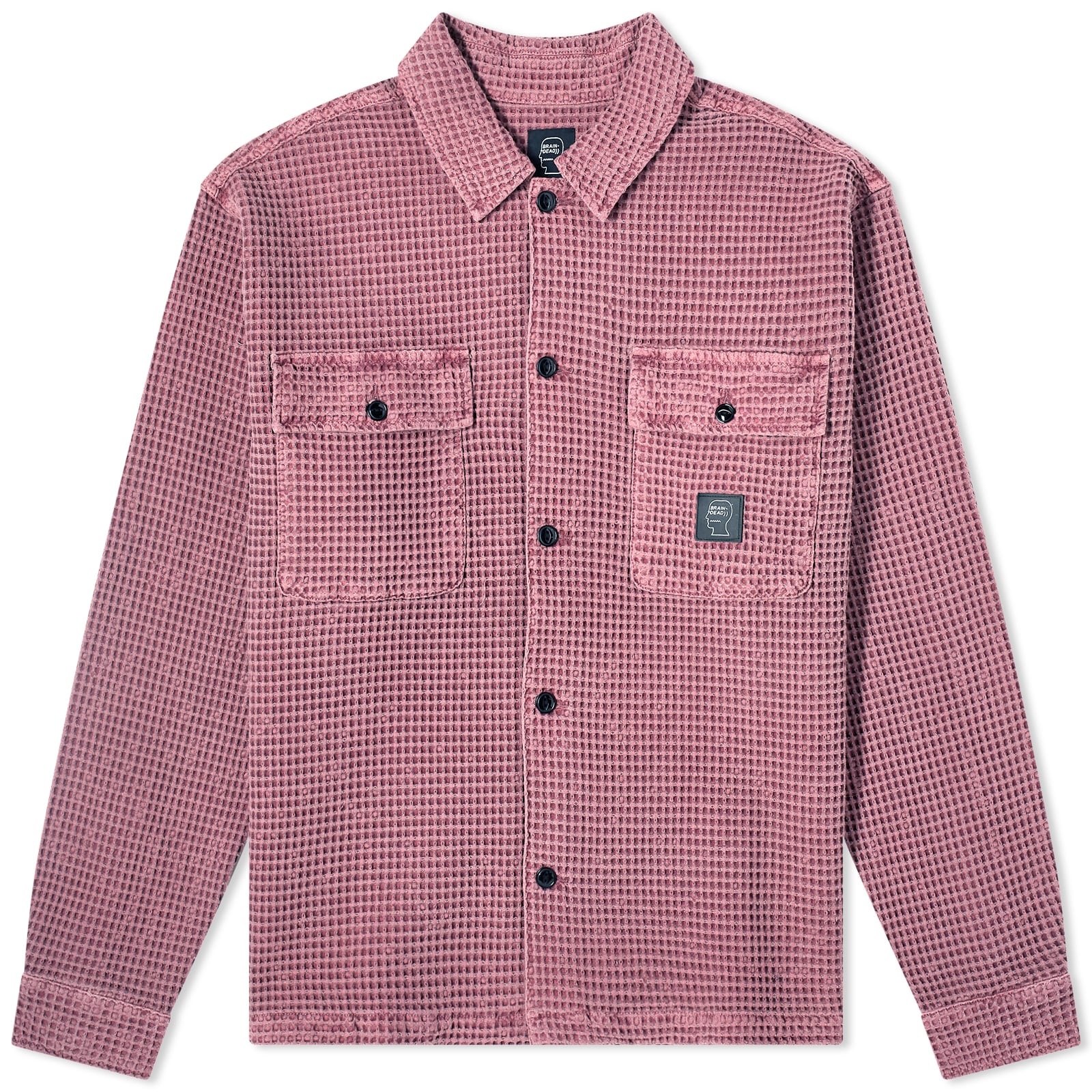 Brain Dead Waffle Snap Front Overshirt - 1