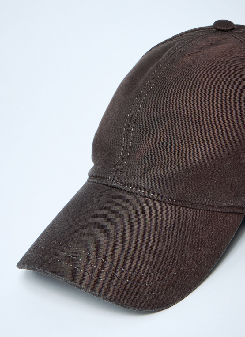 Prada Logo Plaque Baseball Cap outlook