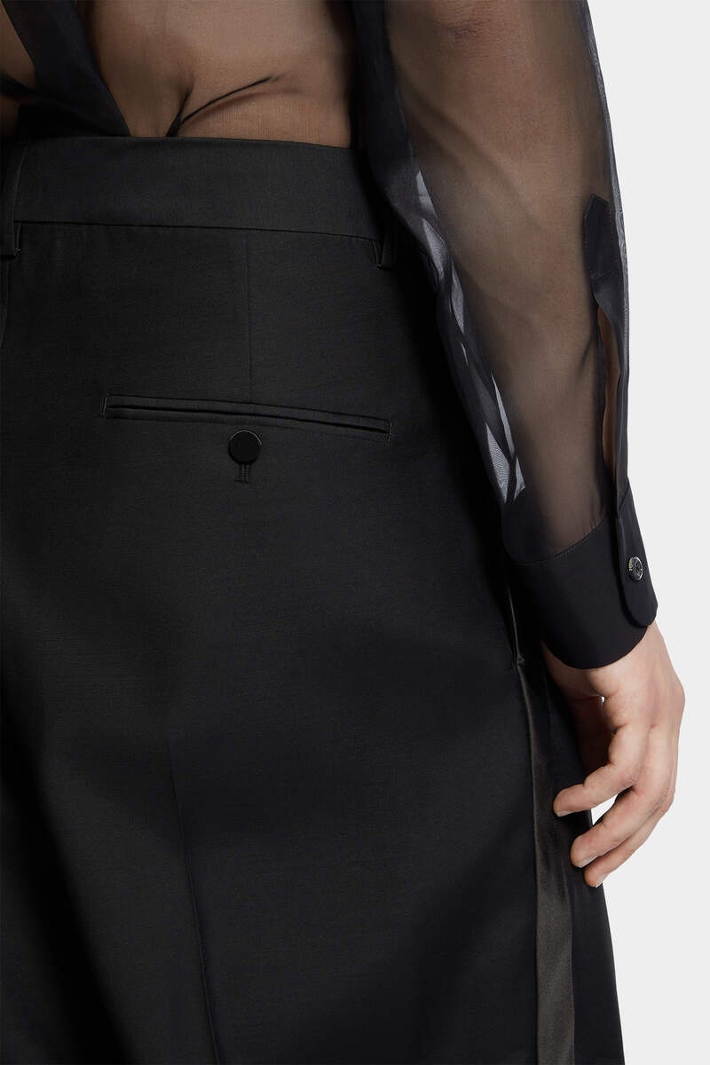 TWO PLEATS TUXEDO PANT - 5