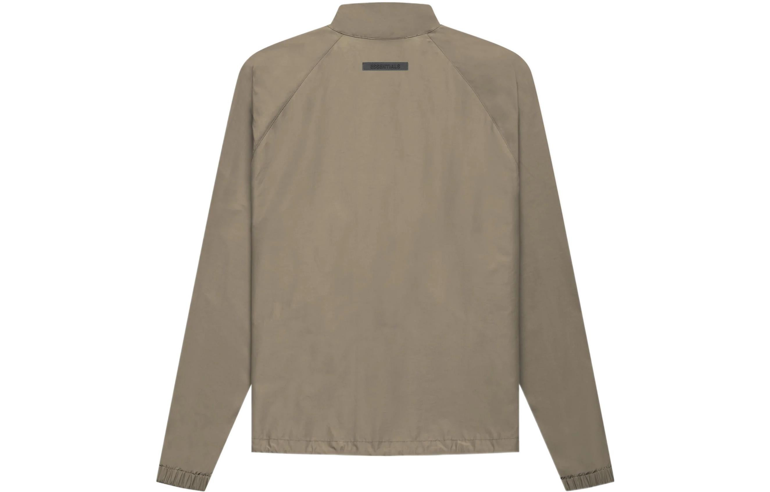 Fear of God Essentials FW21 Half Zip Track Jacket Harvest FOG-FW21-017 - 3