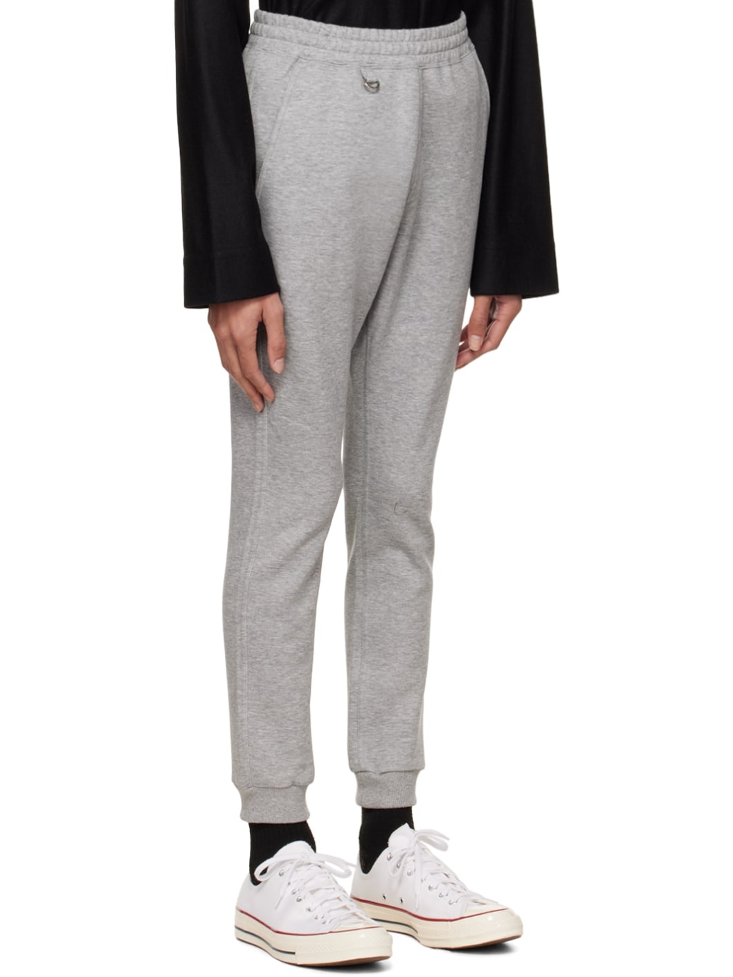 Gray Slim-Fit Lounge Pants - 2