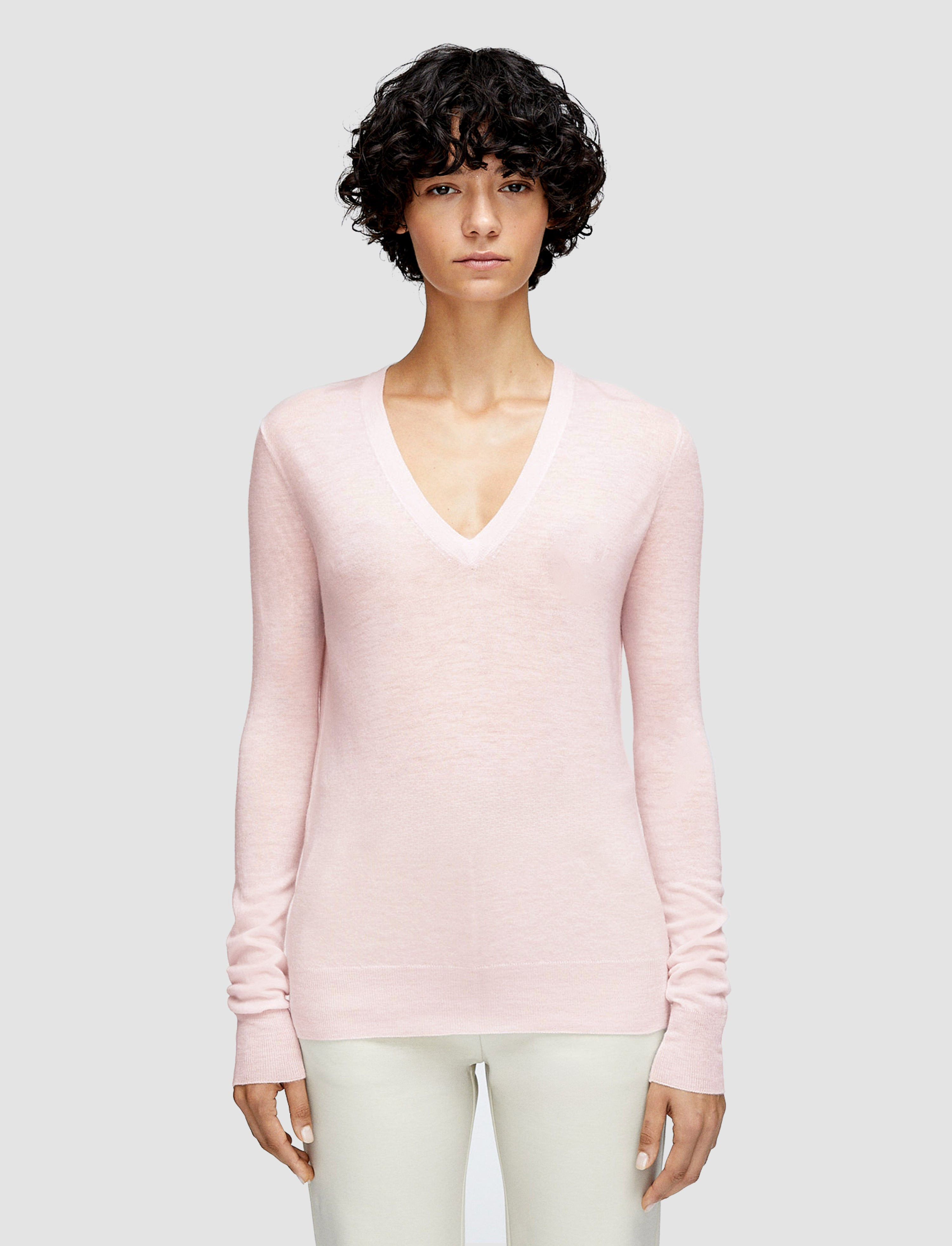 Cashair V Neck Jumper - 3