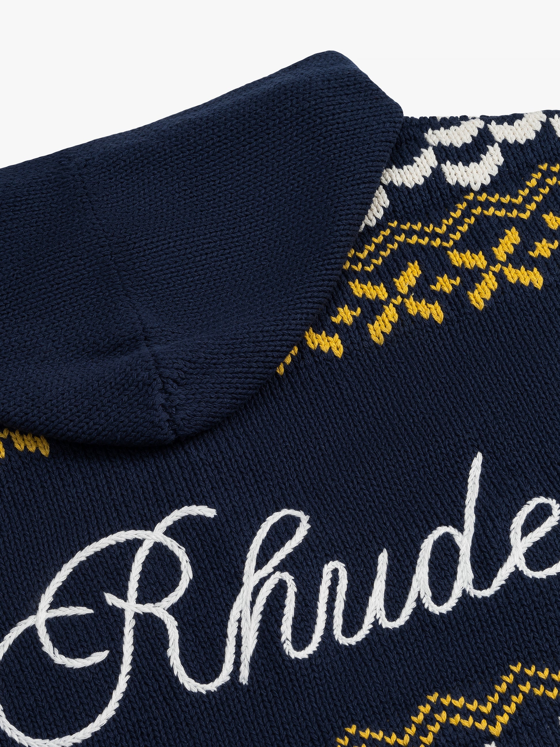 RHUDE PALMA KNIT ZIP-UP - 5