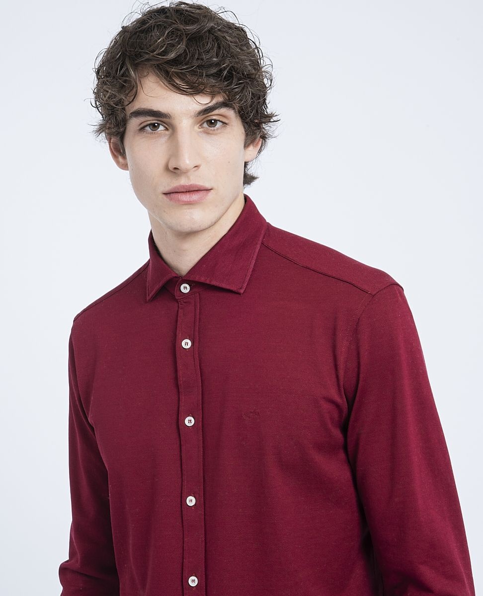 Piqué cotton Shirt - 5