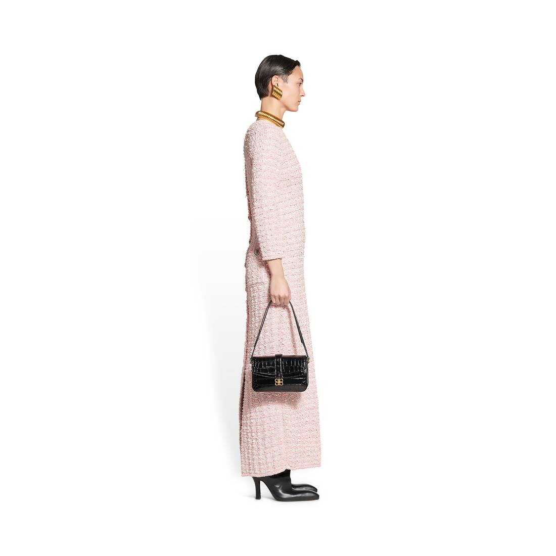 Women's Back-to-front Dress in Pink - 3