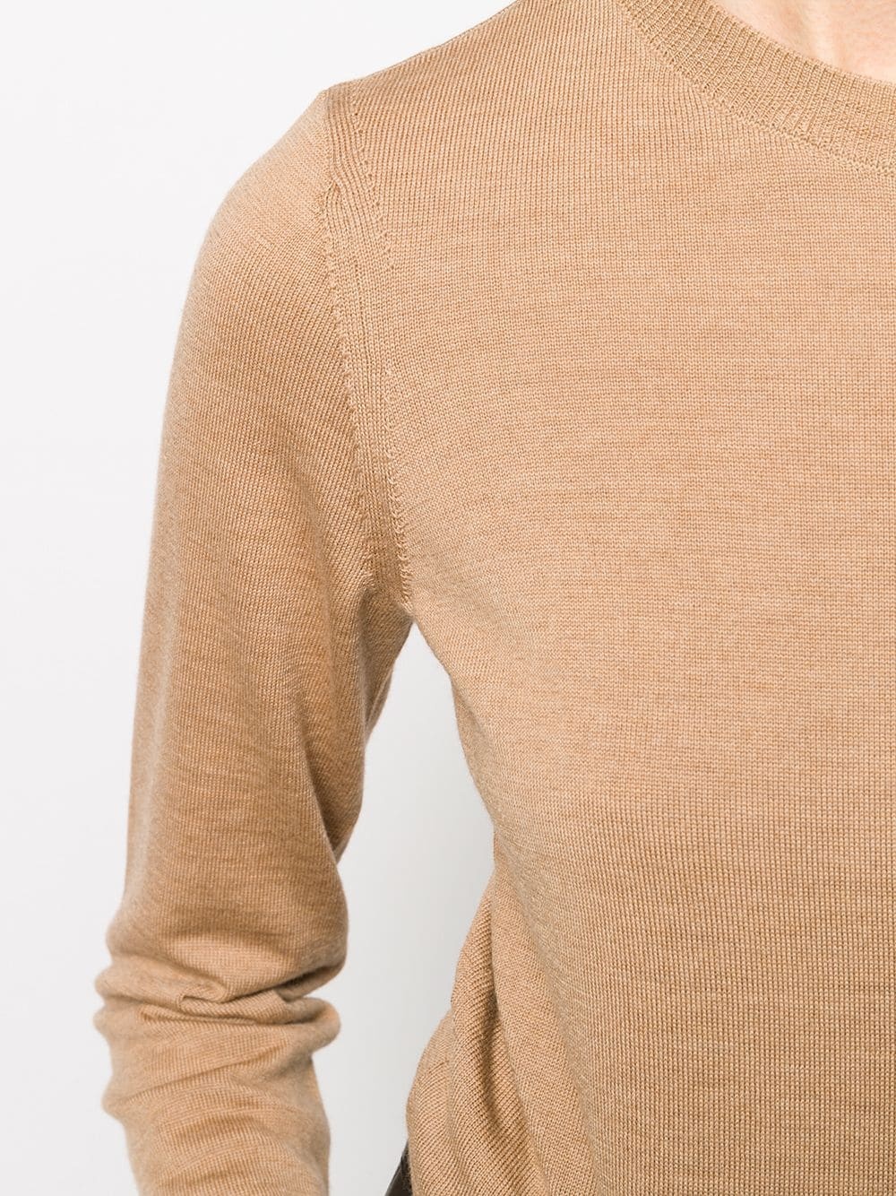 ribbed crew neck jumper - 5